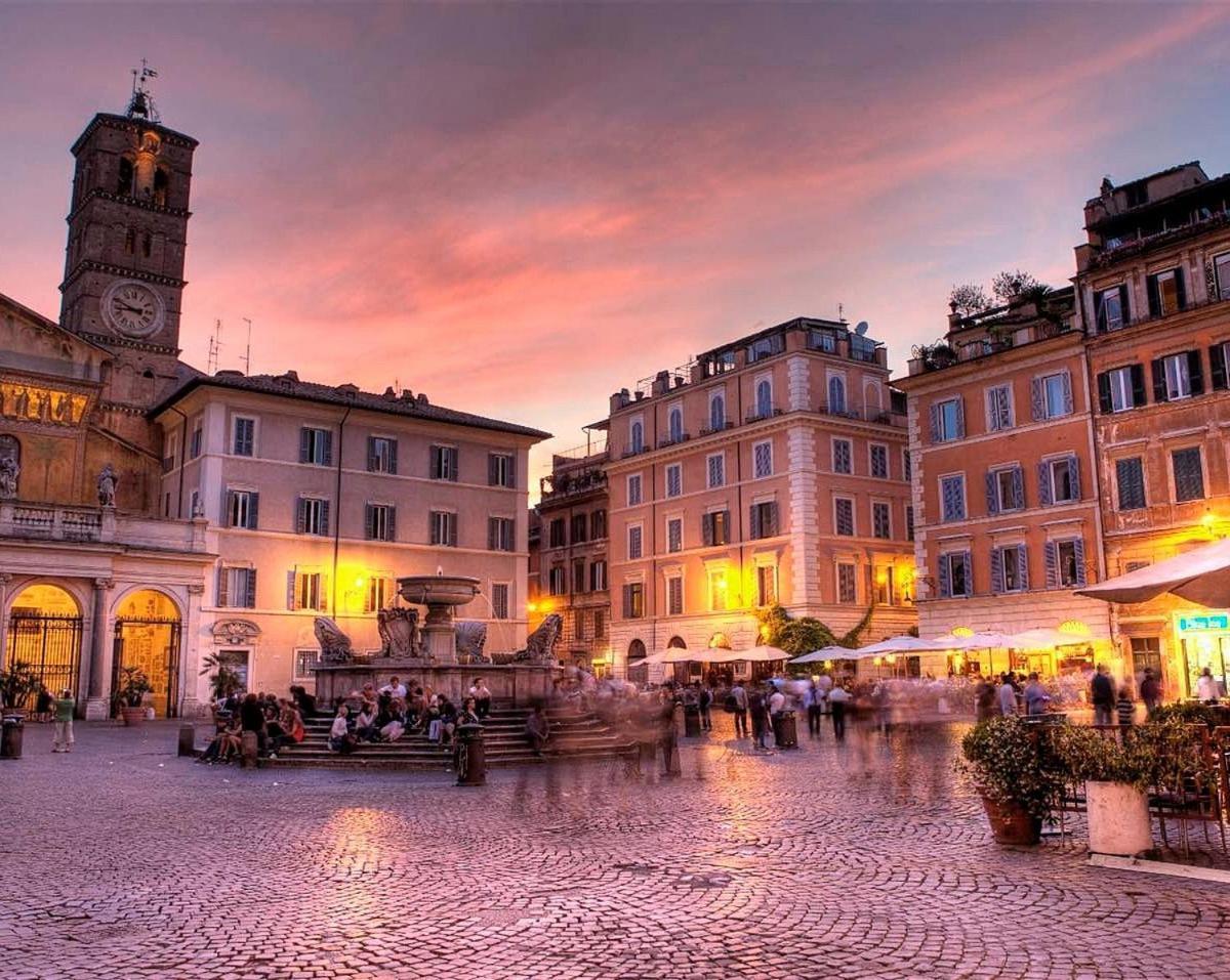 Trastevere B&D Rooms Рим Экстерьер фото